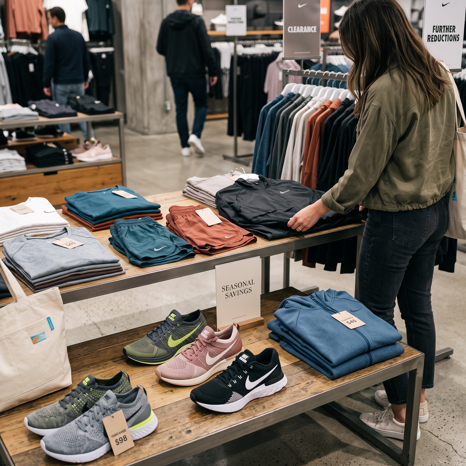 Nike sale and clearance shopping strategy